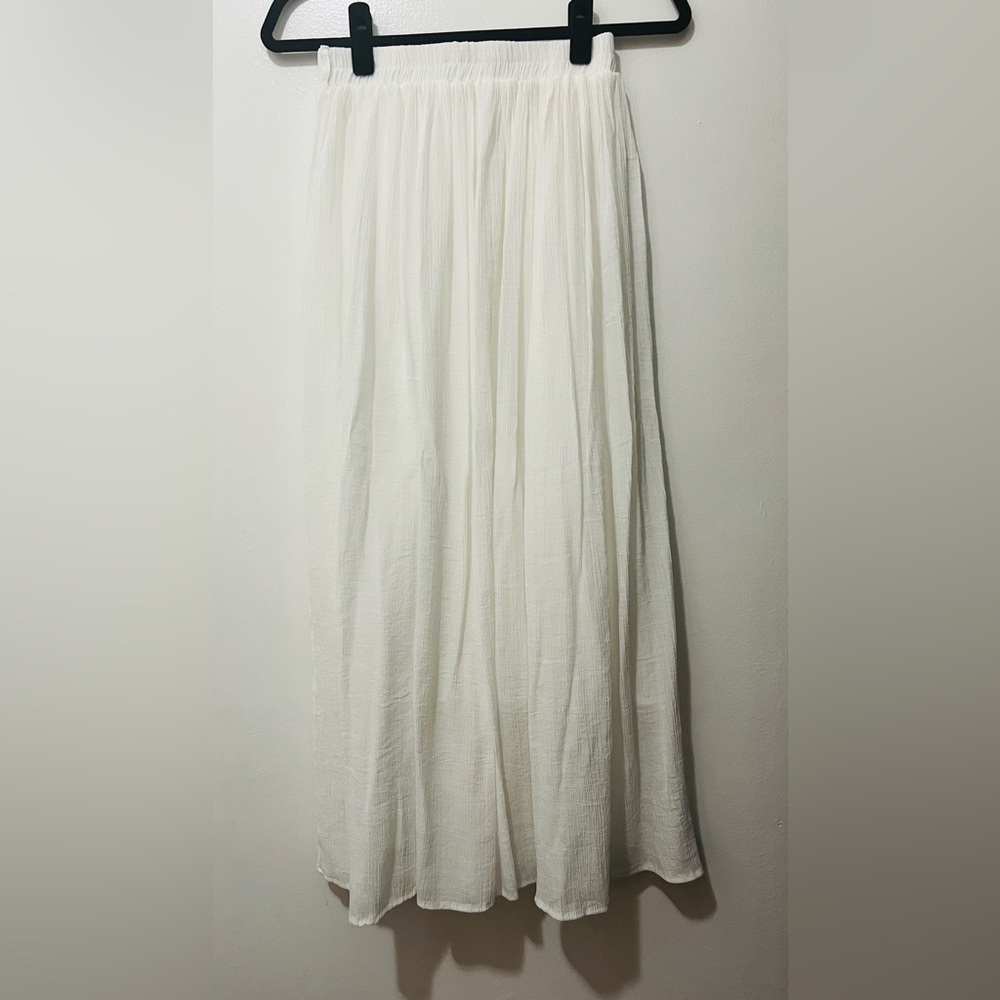 White Maxi Skirt